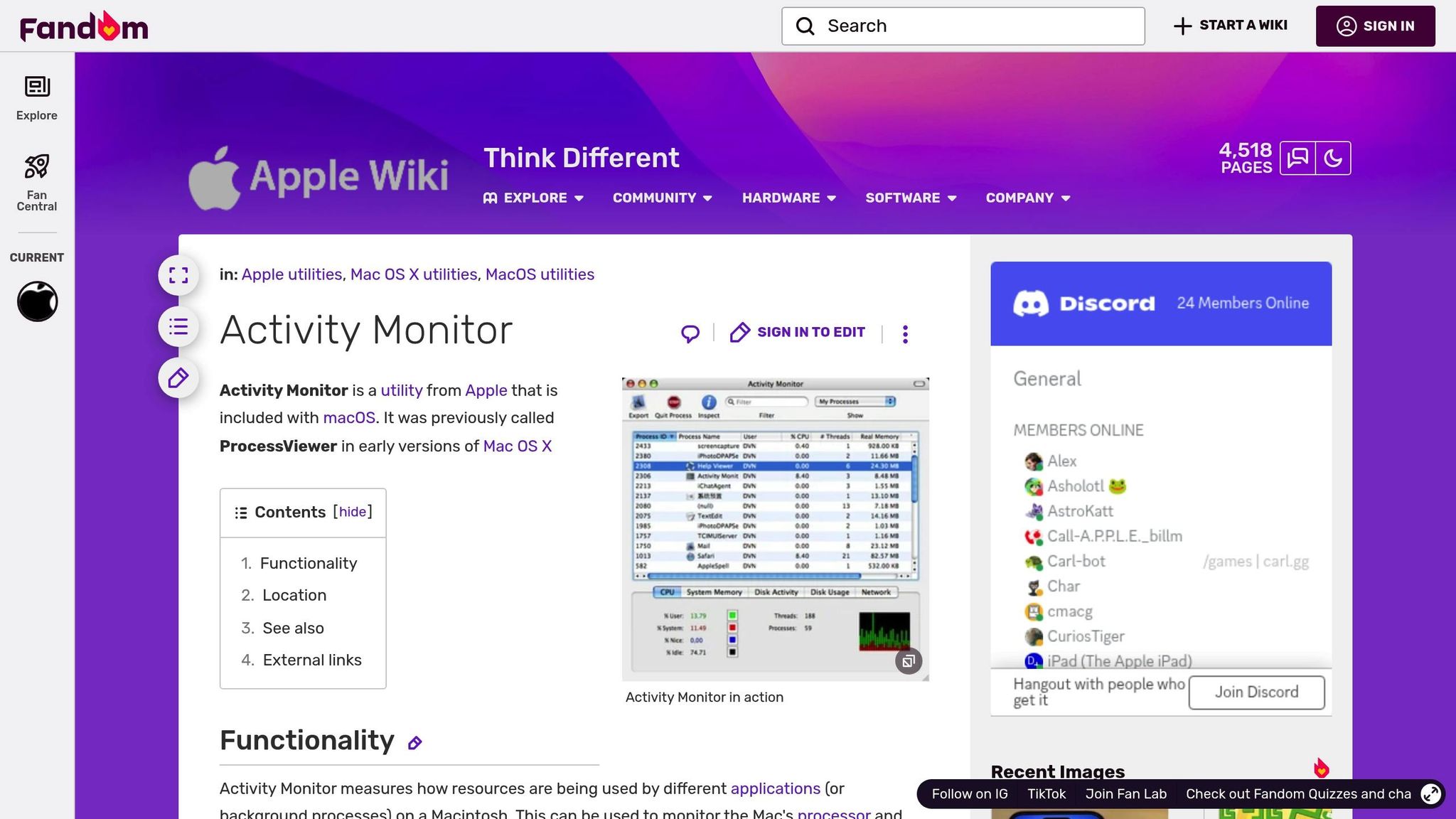 Activity Monitor